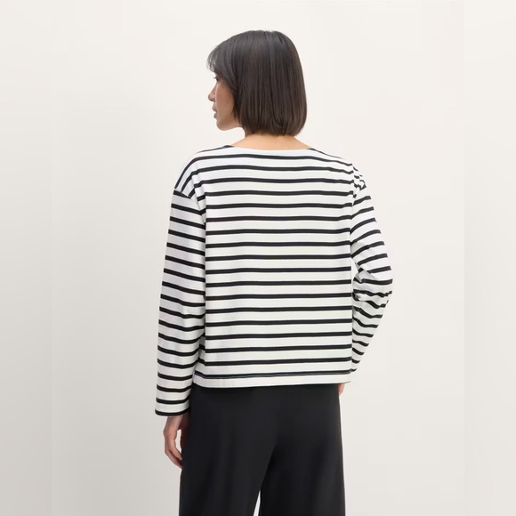 New Everlane The Mariner Tee Striped Shirt Women Size XS - Picture 5 of 16